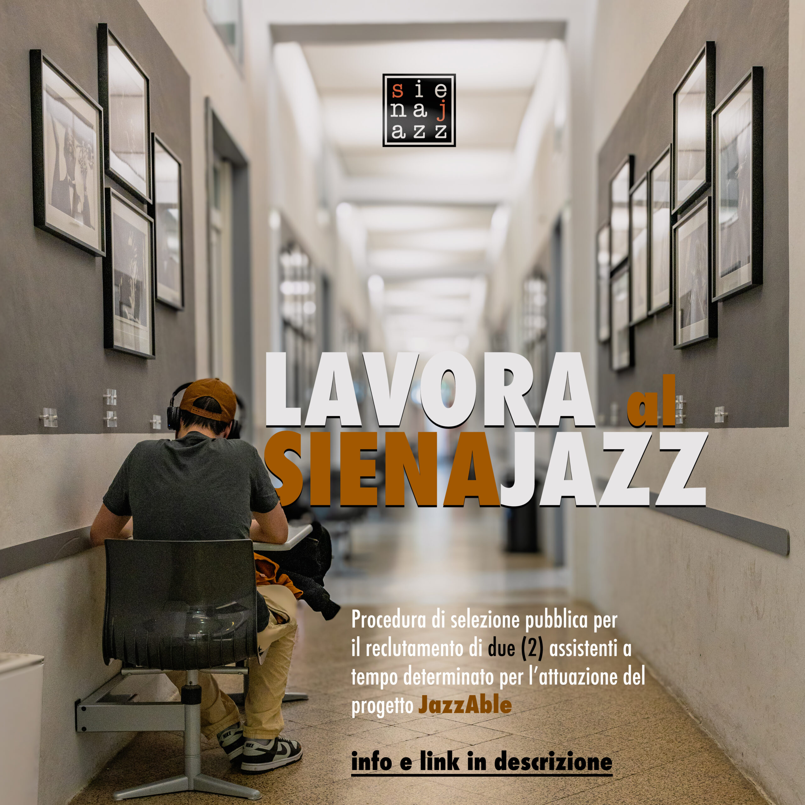 Procedura di selezione pubblica per il reclutamento di due (2) risorse a tempo determinato per l’attuazione del progetto JazzAble