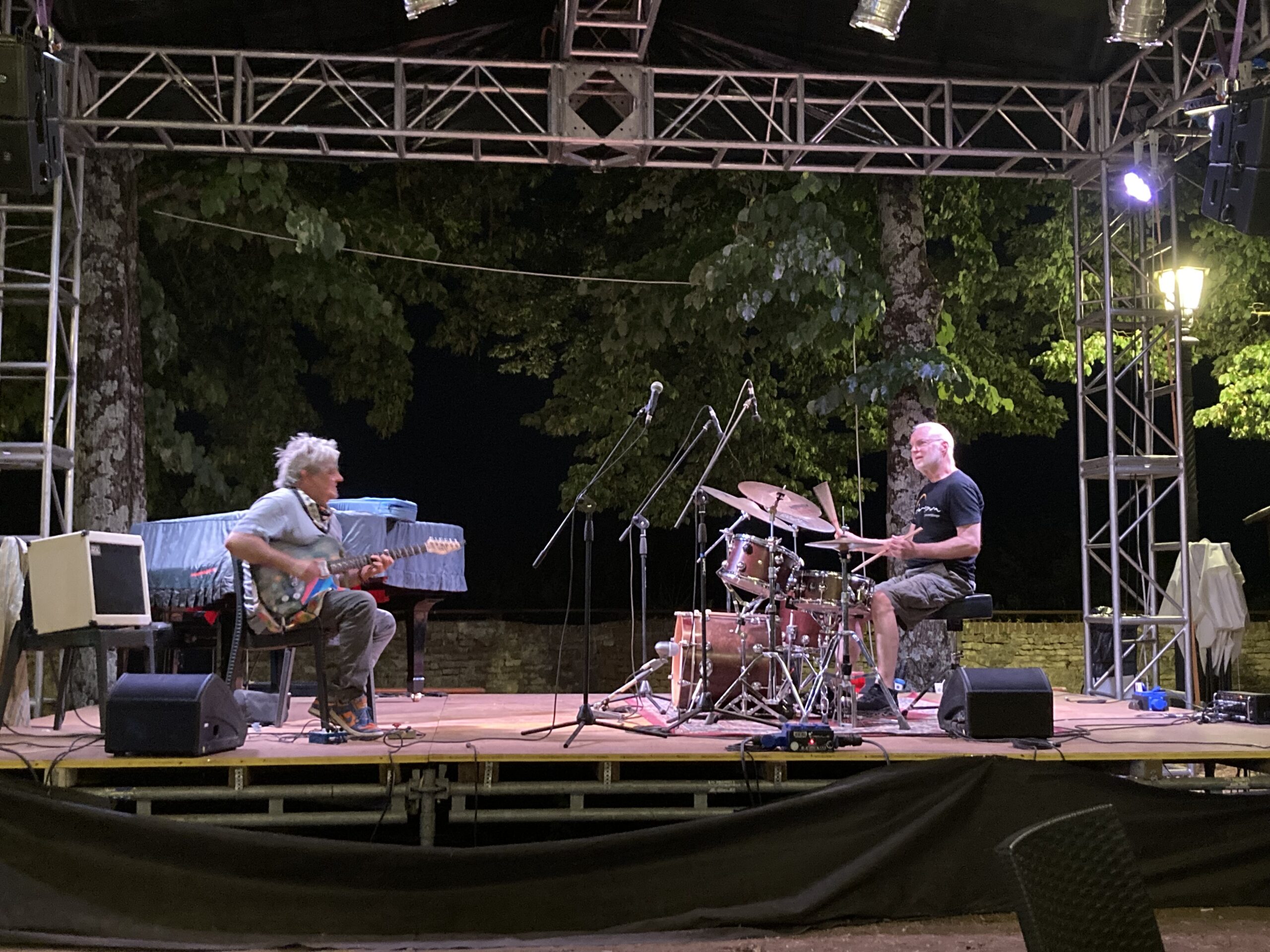 Paul Wertico e Giulio Stracciati in concerto a Siena Jazz